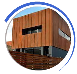 Corten cladding